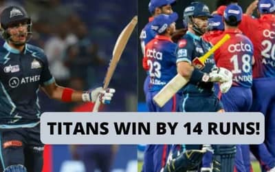 IPL 2022: GT beat DC beat 17 Runs. Gill was Star with Bat.&nbsp;