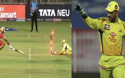 [Watch] MS Dhoni?s stunning run-out against PBKS in IPL 2022, last night