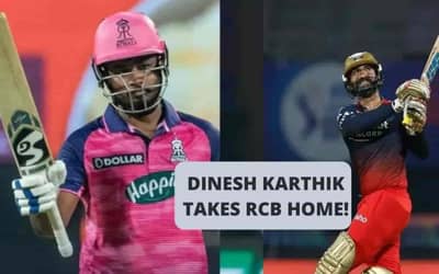 IPL 2022: RCB VS RR, Dinesh Karthik Leads RCB to 2nd Consecutive Victory.&nbsp;