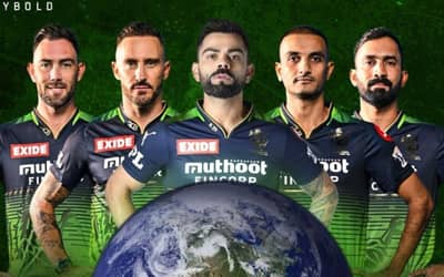 RCB to wear green jersey for, ?Go Green? initiative, against SRH in IPL 2022