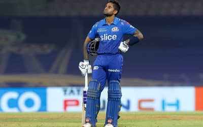MI?s Suryakumar Yadav ruled out of the Tata IPL 2022 due to a muscle injury