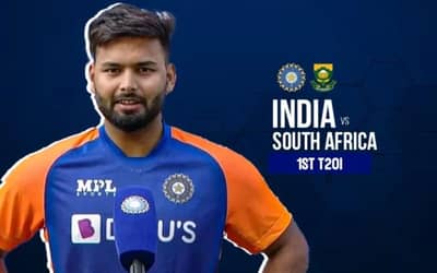 Rishabh Pant leads India Vs. South Africa 2022 Home Series as Captain