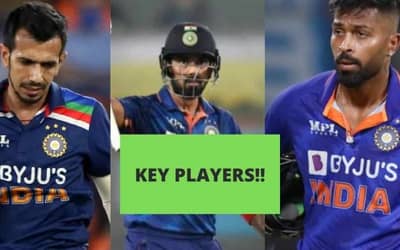 Indian Cricket Team: 3 Top Key Players for India at the ICC T20 World Cup 2022.?