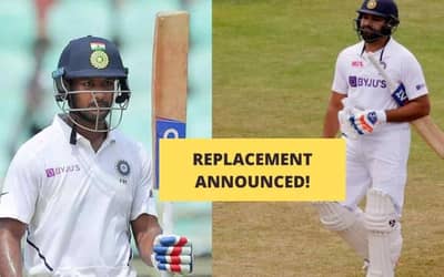 Mayank Agarwal Set to Join the Indian Team as a Cover for Rohit Sharma.
