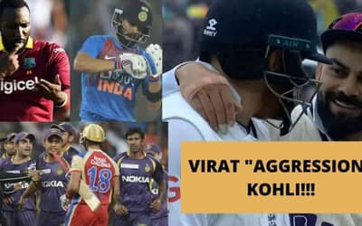 Virat Kohli: Master of Aggression. Top 5 Moments of Sledging the Opponents. &nbsp;