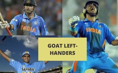 Left-Hand Batters: Top 5 Best Left-Handers to Ever Play for the Indian Cricket Team. ?
