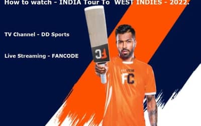 India vs West Indies 2022 ODI and T20 Today Match Where and How To Watch In India Live Streaming, TV Channel