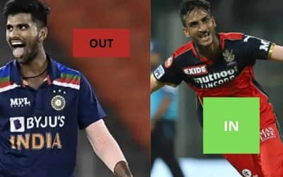 India VS Zimbabwe 2022: Shahbaz Ahmed Set to replace the Injured Washington Sundar. ?