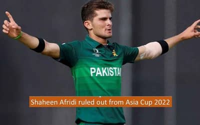 ASIA CUP 2022: Shaheen Afridi is Being Ruled Out of The Upcoming Asia Cup 2022. A huge blow for Pakistan.