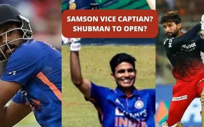 India VS South Africa ODI Series: Sanju Samson likely to be Vice Captain, Rajat Patidar to Get National Call Up. &nbsp;