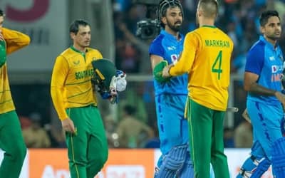 India?s Squad for three-match ODI series against South Africa Announced