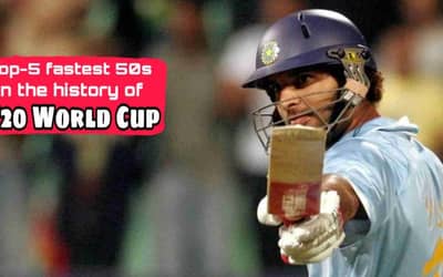 Top 5 Fastest 50s In the history of the T20 World Cup