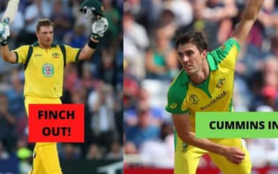 Pat Cummins Set to Replace Aaron Finch as Australian ODI Captain. 2022.