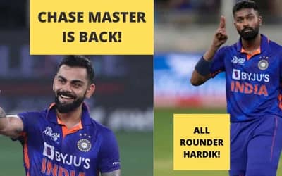 India VS Pakistan 2022: Top 3 Learnings from the Game in T20 World Cup 2022.&nbsp;