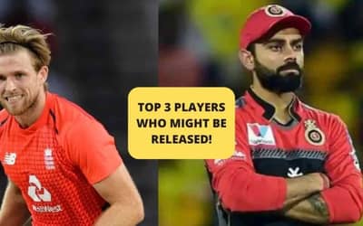 IPL Auction 2023: Top 3 Players Royal Challengers Bangalore, RCB, May Release Before the IPL Auction 2023. ?
