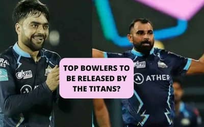 IPL 2023 Auction: Top 3 Players That the Gujarat Titans Can Release Before IPL Auction 2023. &nbsp;