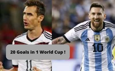 FIFA World Cup Qatar: Top 5 Players with Most Goals in FIFA World Cup History.