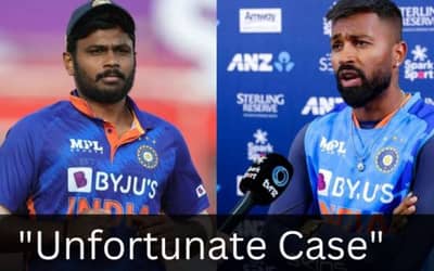 "This is my team, doesn't matter what...": Hardik Pandya replied to a query on Sanju Samson.