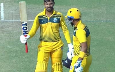 7 Sixes in an Over, Ruturaj Gaikwad Creates History, Becomes First Player to Hit 7 Sixes in an Over.