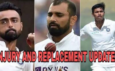 India vs Bangladesh | Test 2022 | Injury Updates: Injured Indian players and replacement list.