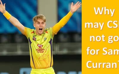 IPL 2023 Auction CSK Live 3 Days to go: Why may CSK not go for??Sam Curran?