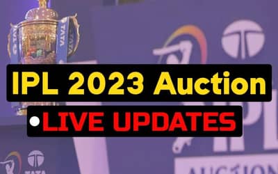 TATA IPL 2023 Auction: Best Live Updates, Click Here. Updated Teams, Squads, Purse. Sam Curran goes for 18.5 Crores to Punjab Kings! Green to Mumbai for 17!