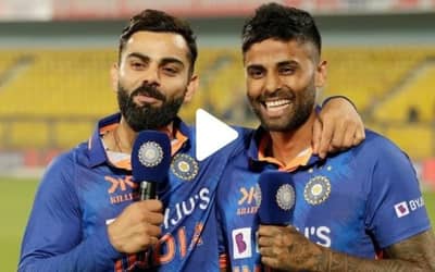 Virat Kohli Interview: Suryakumar Yadav took Virat Kohli's funny interview, know what Kohli said in one click