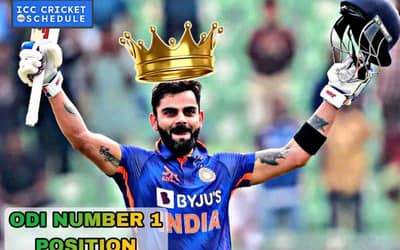 IND vs NZ: India can become number 1 in ICC ODI rankings, and can snatch the number 1 crown from New Zealand