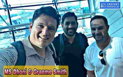 Former South African captain invites CSK skipper MS Dhoni to play in the SA20 league.