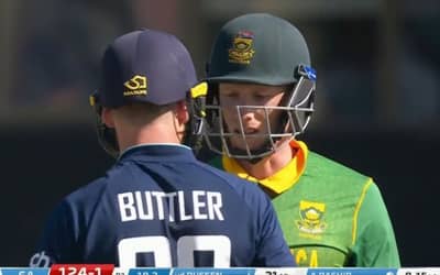 Watch: "What's your problem Rassie," Buttler-Rassie van Dussen banter during SA vs ENG 2nd ODI