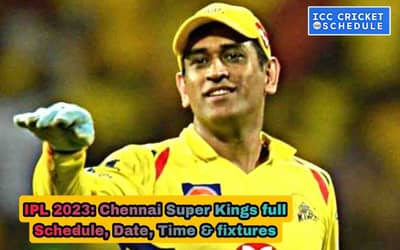 Chennai Super Kings IPL 2023 Full Schedule, Squad Timetable, Date, and Fixtures: Everything we know about CSK's IPL 2023 Schedule