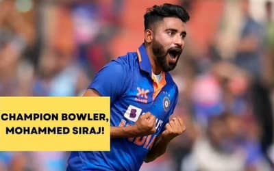 Mohammed Siraj: The Rise of World Number 1 Pacer. From the Streets of Hyderabad to Being Best in the World. &nbsp;