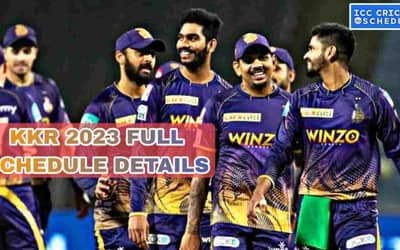 Kolkata Knight Riders (KKR) IPL 2023 Schedule: Full Match details, time, dates, venues, squad
