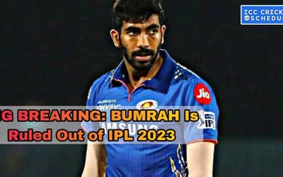IPL 2023 Breaking: Big blow to Mumbai Indians, Jasprit Bumrah ruled out of IPL 2023