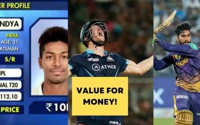 TATA IPL 2023: Top 5 Value for Money Players in the History of the Tournament.&nbsp;