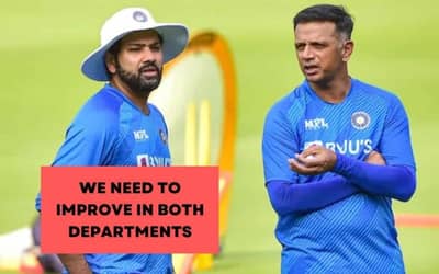 India VS Australia 2023: ?Have to Improve in Both Batting and Bowling Department?, Says Indian Coach Rahul Dravid. &nbsp;