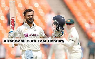 Finally, after 3 years Virat Kohli Scored his 28th Test century against Australia