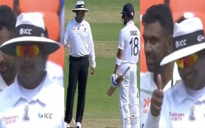 IND vs AUS 2023: WATCH: ?Main hota to pakka out tha? Virat Kohli?s hilarious dig at Nitin Menon on his umpire?s call decision for Travis Head