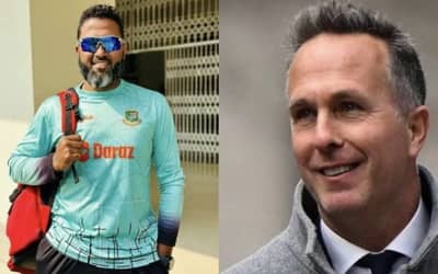 BAN vs ENG 2023: ?Long time no see,? Wasim Jaffer takes a hilarious jibe at Michael Vaughan after Bangladesh whitewashes England in T20I series