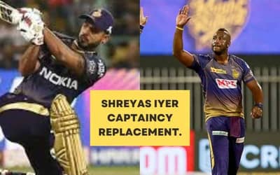 Shreyas Iyer Injury: 3 Captaincy Options for KKR in Absence of Shreyas Iyer.