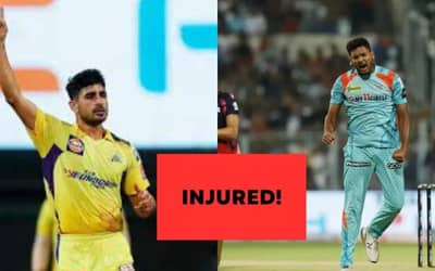 TATA IPL 2023: CSK Pacer Mukesh Choudhary and LSG Pacer Mohsin Khan Likely to Miss out on TATA IPL Due to Injury.
