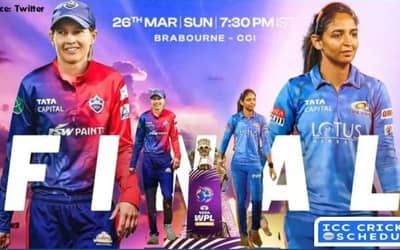 WPL 2023: Delhi Capitals vs Mumbai Indians, Final Match Women IPL 2023.