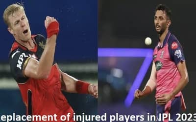 IPL 2023: Replacement of injured players in IPL 16 for all the teams