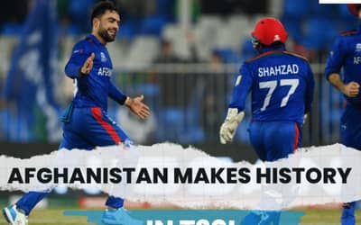 AFG VS PAK: Afghanistan makes history in T20I against Pakistan; See What they did