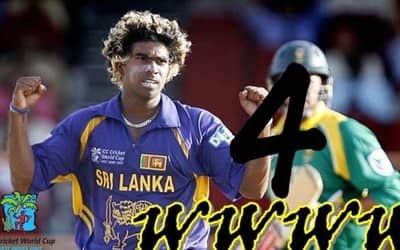 Watch: Malinga Took 4 wickets in 4 balls on this day in the 2007 World Cup | Lasith Malinga's 4 balls, 4 wickets vs South Africa