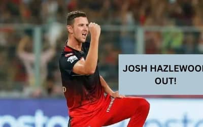 TATA IPL 2023: Josh Hazlewood Set to Miss Initial Part of IPL, Maxwell Uncertain for 1st Game.?