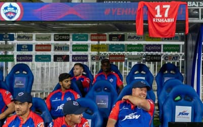 IPL 2023: See Pics! Rishabh Pant Jersey is putted On DC's Dugout, A sweet Gesture By Team Mates