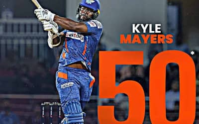 LSG vs DC Live Score: Kyle Mayers' brilliant half-century strengthened Lucknow Super Giants' position