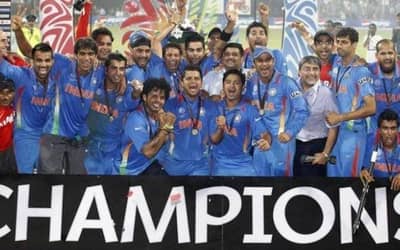 Indian Cricket Team Lifts the World Cup: 12 Years to Historic Indian World Cup Victory. On this Day, in 2011.??