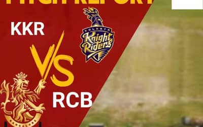 IPL 2023: KKR vs RCB Pitch Report, Weather Report In Detail with Head to Head Comparison
